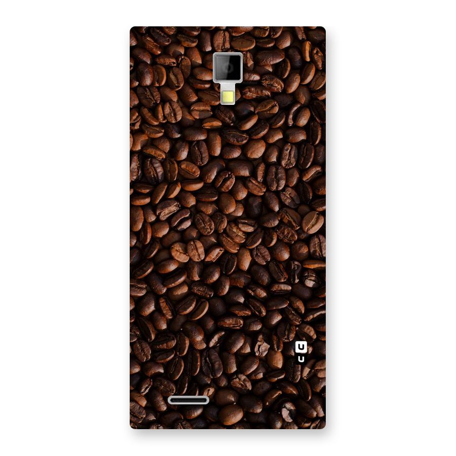 Coffee Beans Scattered Back Case for Micromax Canvas Xpress A99