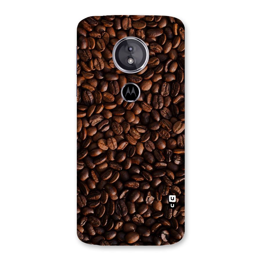 Coffee Beans Scattered Back Case for Moto E5