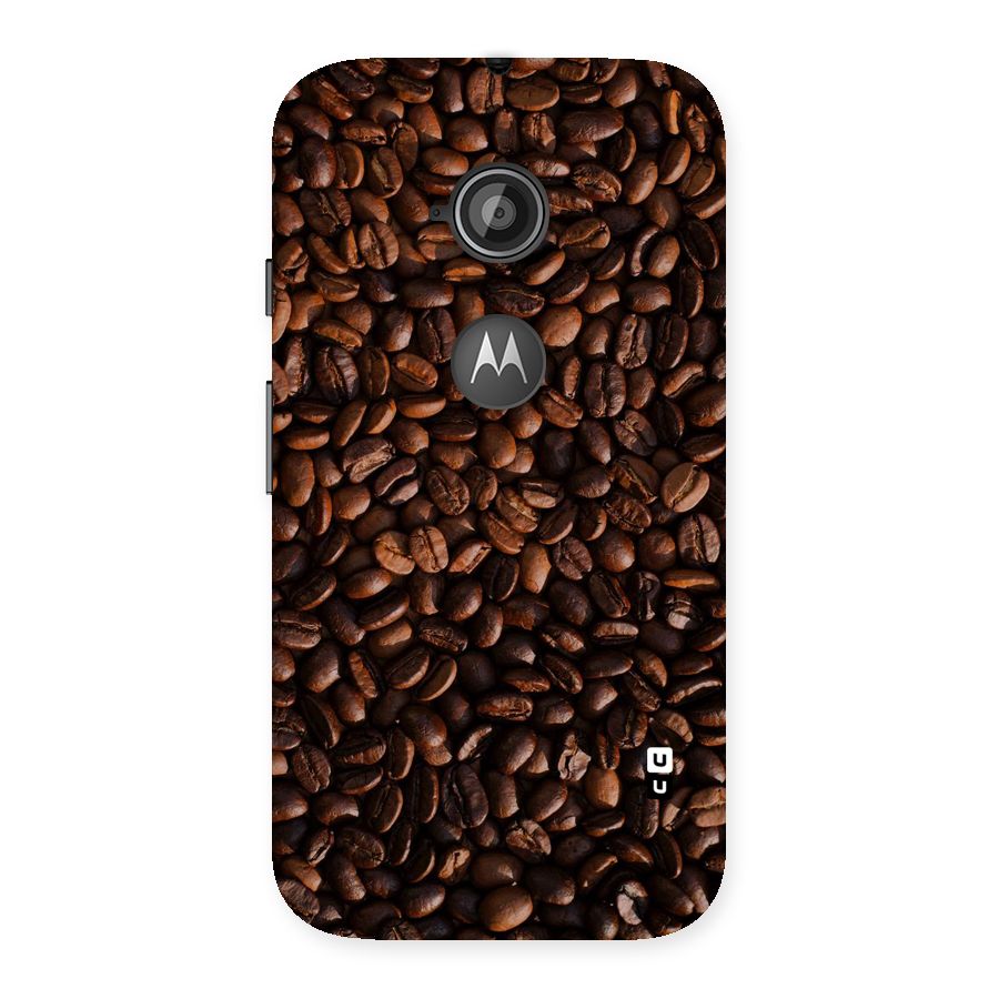 Coffee Beans Scattered Back Case for Moto E 2nd Gen