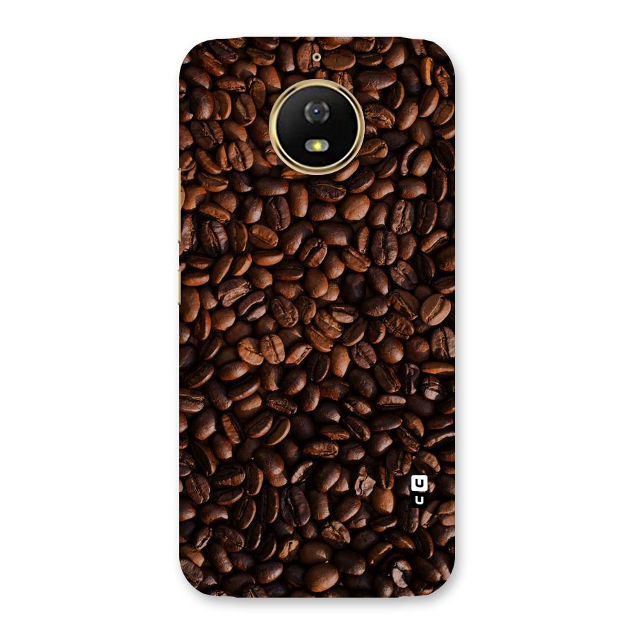 Coffee Beans Scattered Back Case for Moto G5s