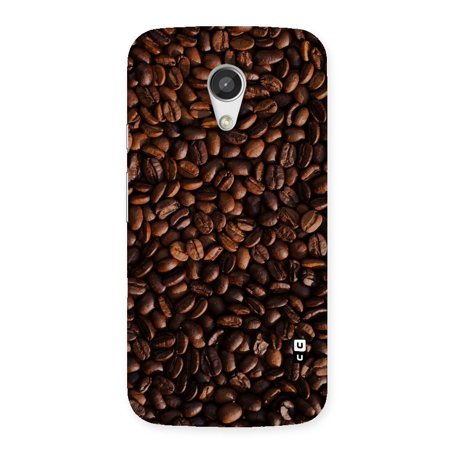 Coffee Beans Scattered Back Case for Moto G 2nd Gen