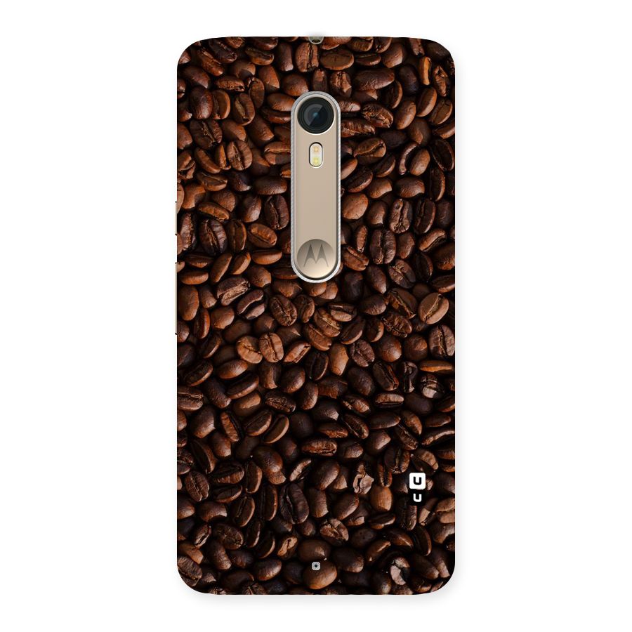 Coffee Beans Scattered Back Case for Motorola Moto X Style