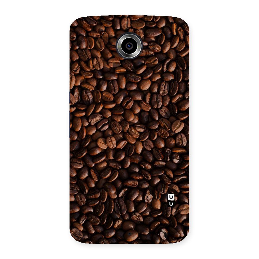 Coffee Beans Scattered Back Case for Nexsus 6