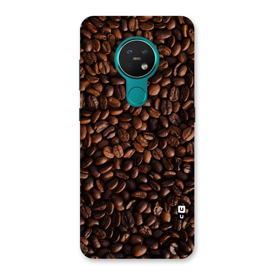 Coffee Beans Scattered Back Case for Nokia 7.2