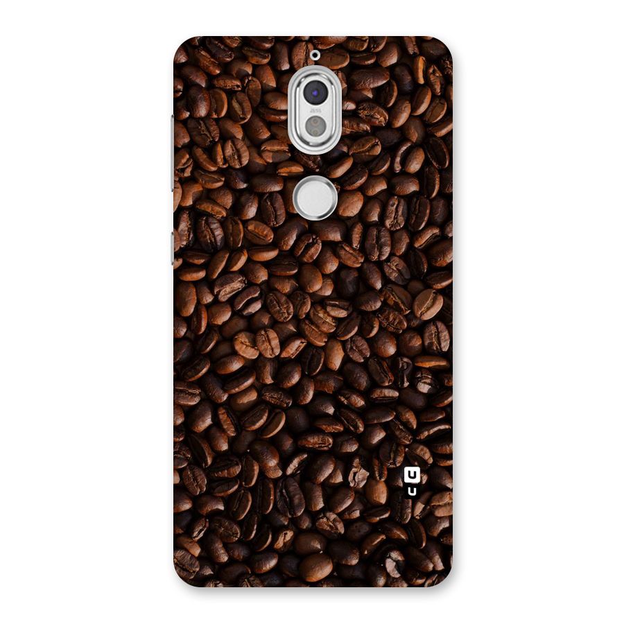 Coffee Beans Scattered Back Case for Nokia 7