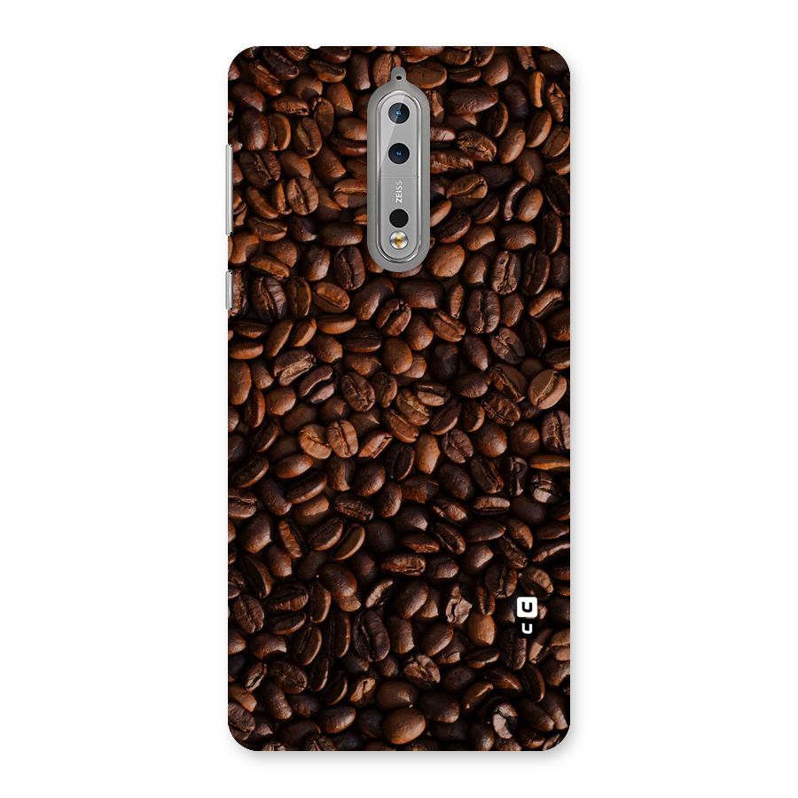 Coffee Beans Scattered Back Case for Nokia 8