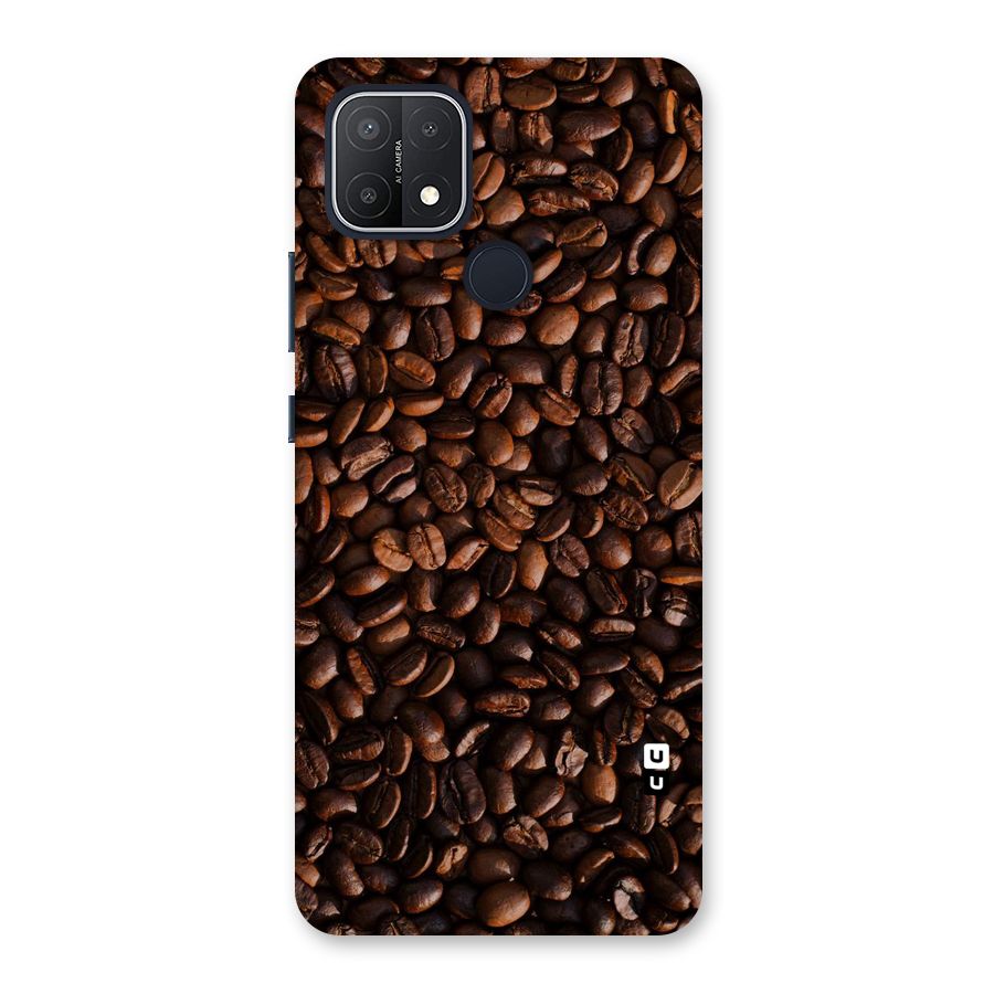 Coffee Beans Scattered Back Case for Oppo A15s