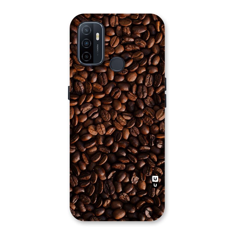 Coffee Beans Scattered Back Case for Oppo A32