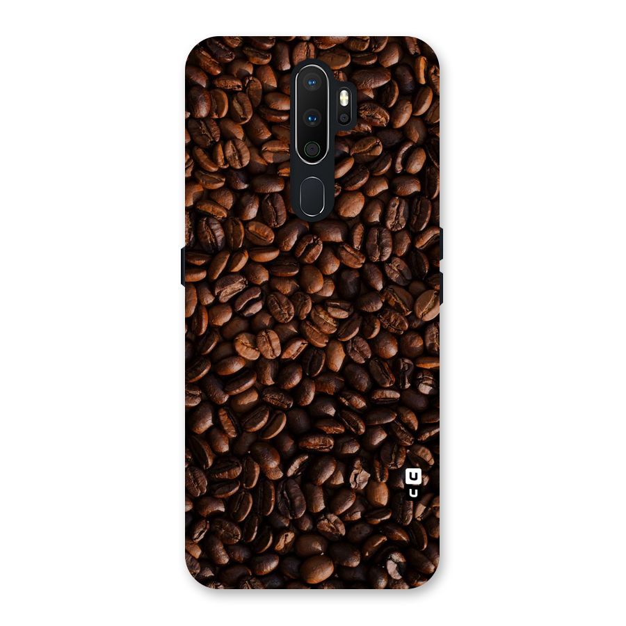 Coffee Beans Scattered Back Case for Oppo A5 (2020)