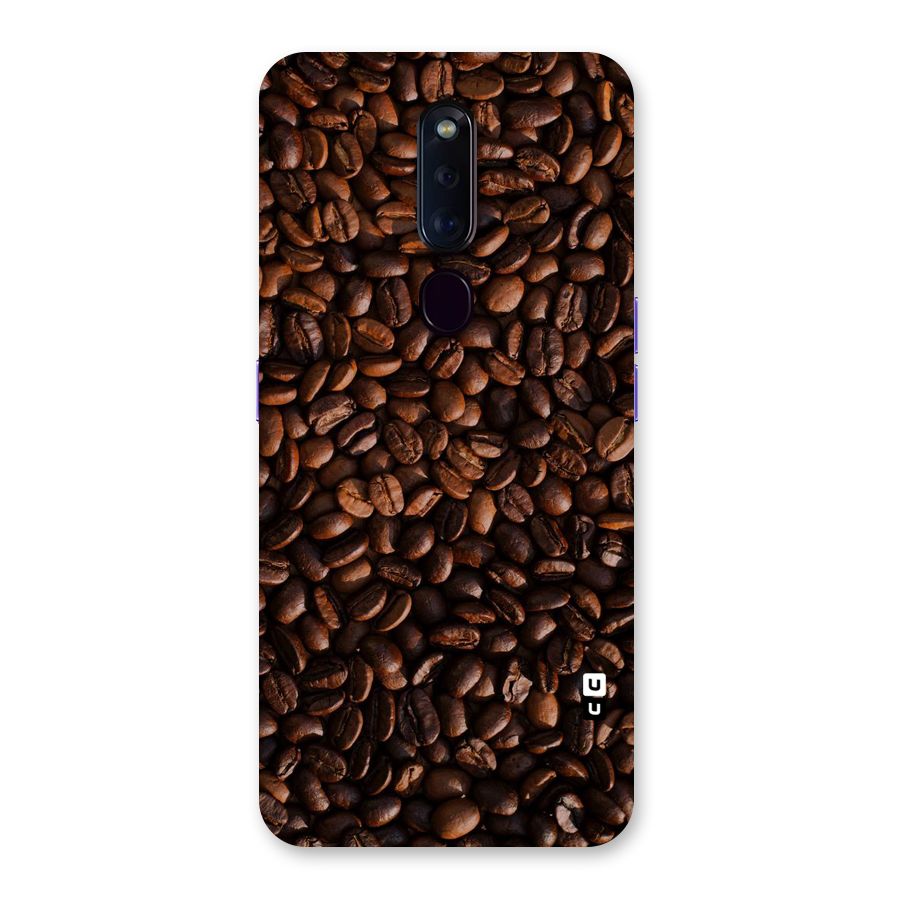 Coffee Beans Scattered Back Case for Oppo F11 Pro