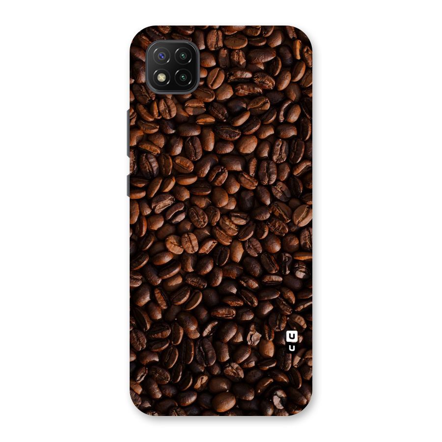 Coffee Beans Scattered Back Case for Poco C3