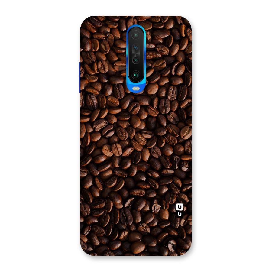 Coffee Beans Scattered Back Case for Poco X2