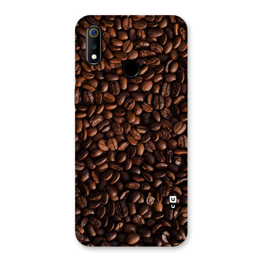 Coffee Beans Scattered Back Case for Realme 3