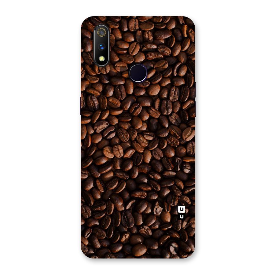 Coffee Beans Scattered Back Case for Realme 3 Pro
