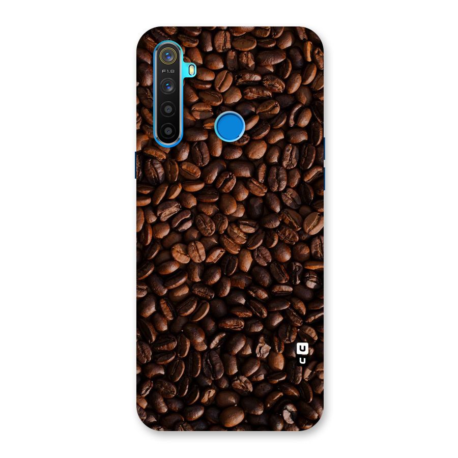 Coffee Beans Scattered Back Case for Realme 5