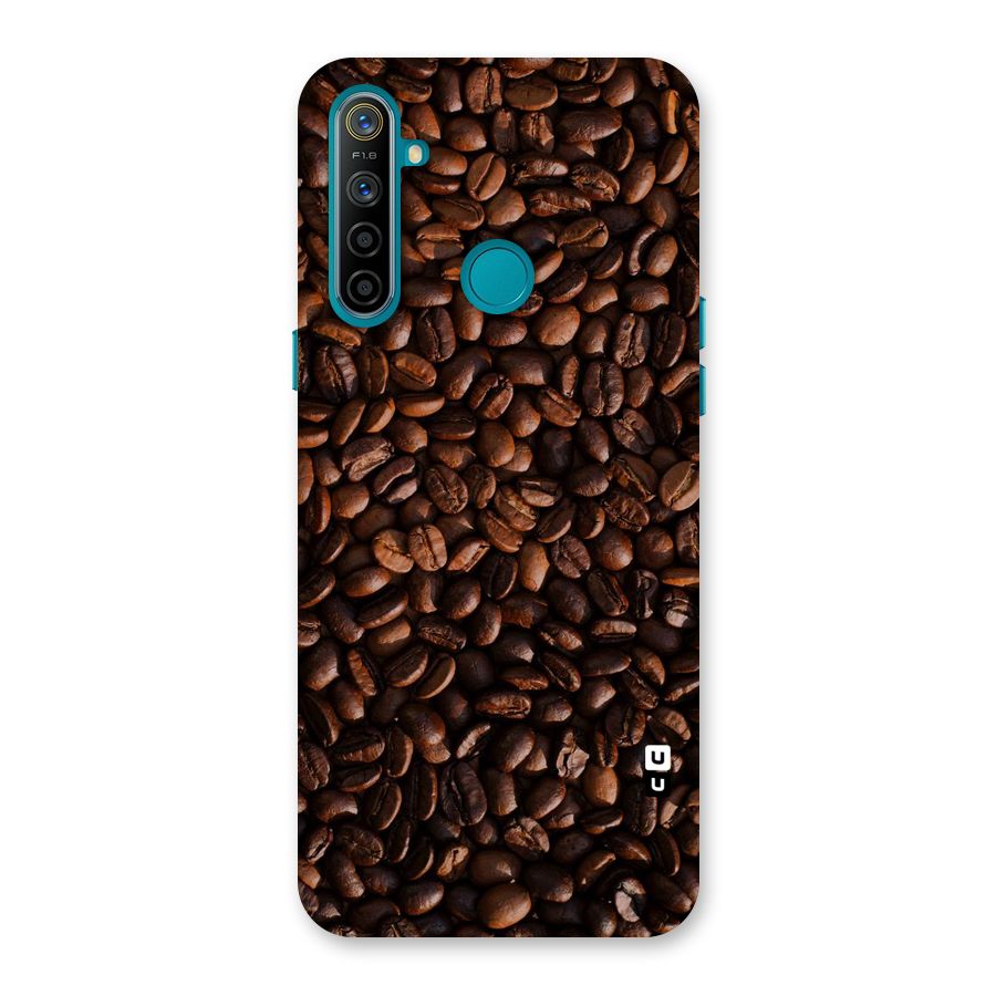 Coffee Beans Scattered Back Case for Realme 5i