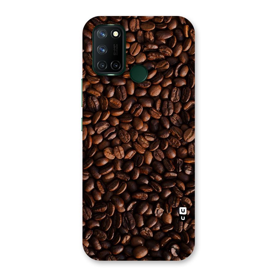 Coffee Beans Scattered Back Case for Realme 7i