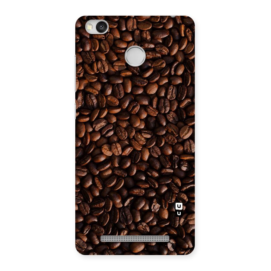 Coffee Beans Scattered Back Case for Redmi 3S Prime