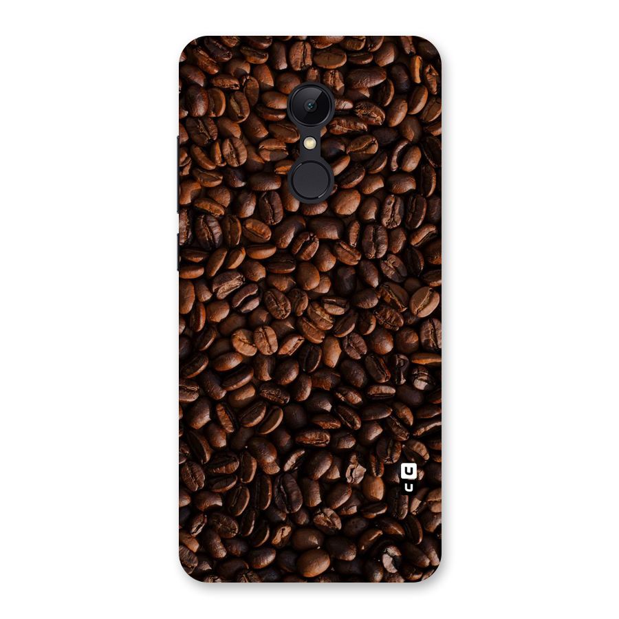 Coffee Beans Scattered Back Case for Redmi 5