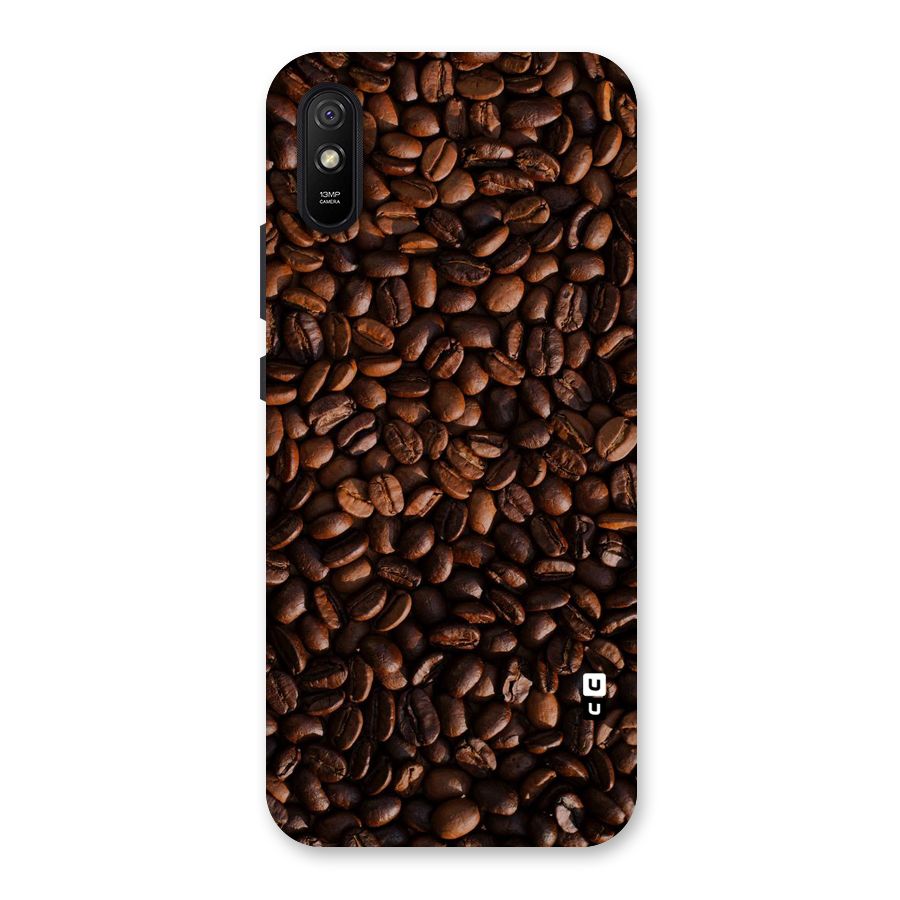 Coffee Beans Scattered Back Case for Redmi 9A