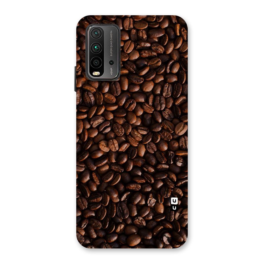 Coffee Beans Scattered Back Case for Redmi 9 Power