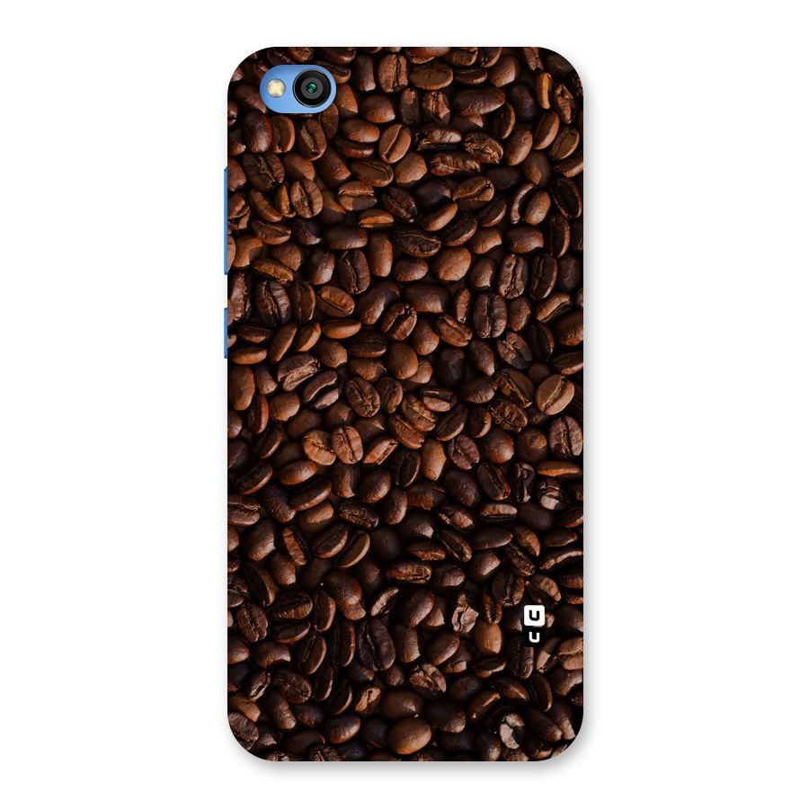 Coffee Beans Scattered Back Case for Redmi Go