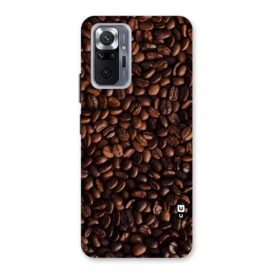 Coffee Beans Scattered Back Case for Redmi Note 10 Pro Max