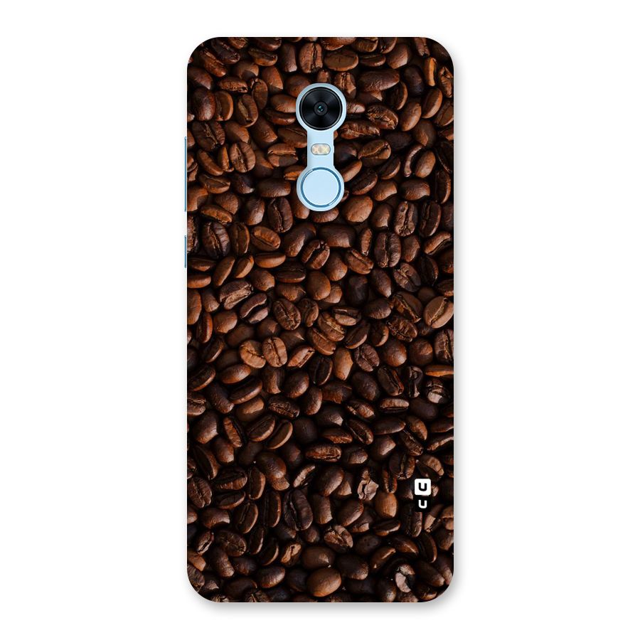 Coffee Beans Scattered Back Case for Redmi Note 5