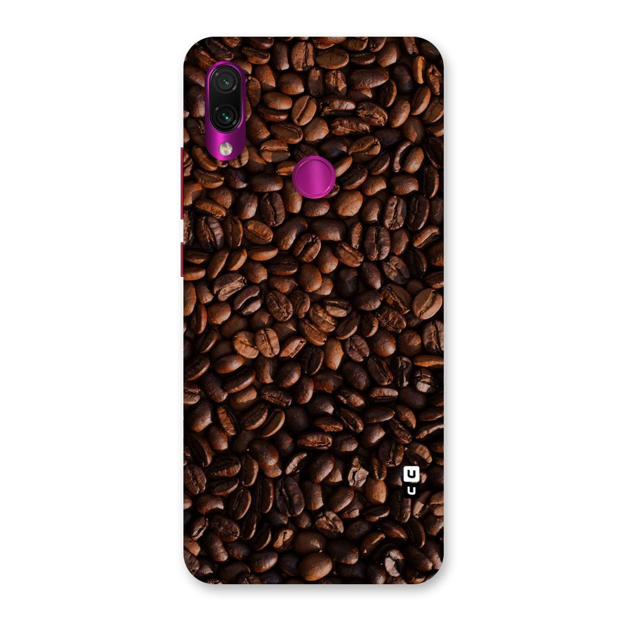 Coffee Beans Scattered Back Case for Redmi Note 7 Pro