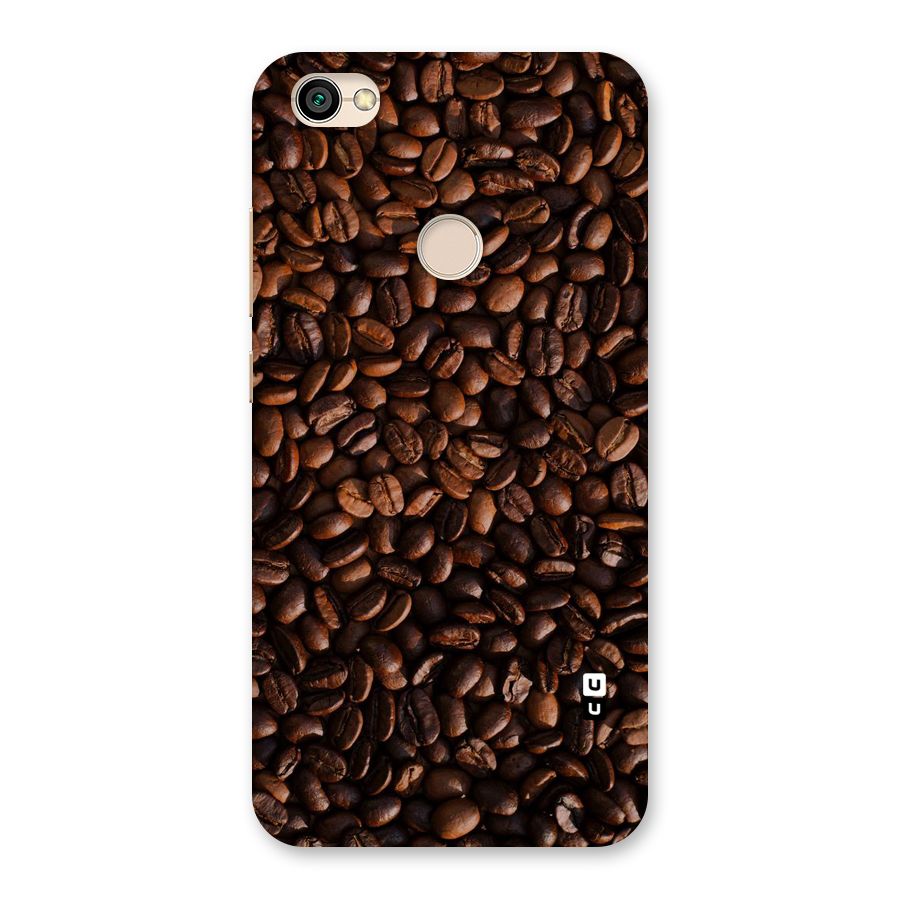 Coffee Beans Scattered Back Case for Redmi Y1 2017