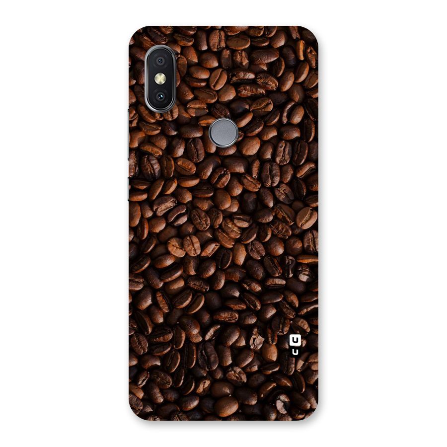 Coffee Beans Scattered Back Case for Redmi Y2
