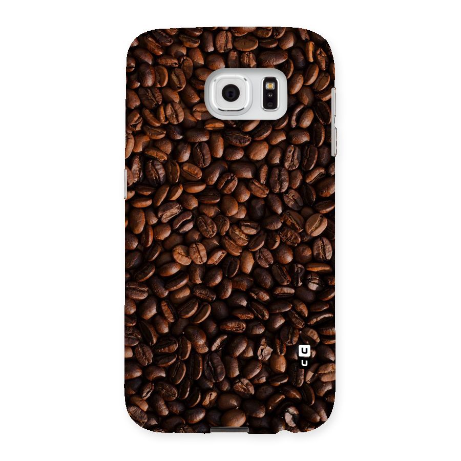 Coffee Beans Scattered Back Case for Samsung Galaxy S6