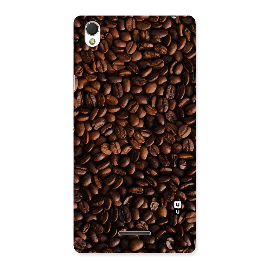Coffee Beans Scattered Back Case for Sony Xperia T3