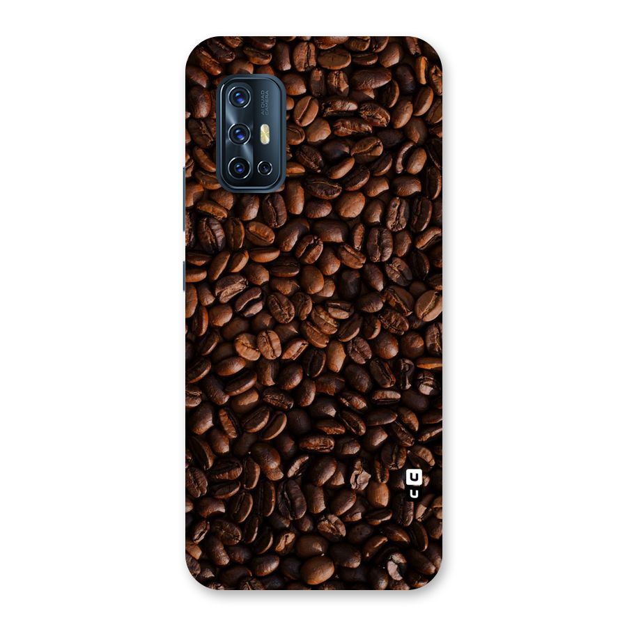 Coffee Beans Scattered Back Case for Vivo V17