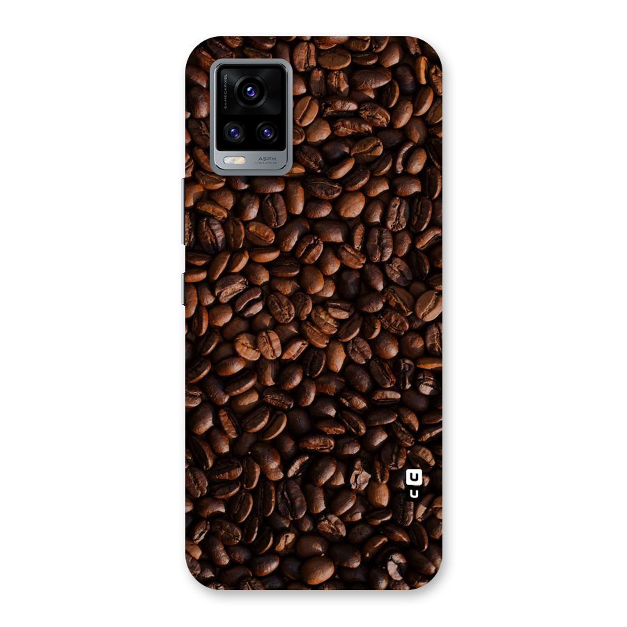 Coffee Beans Scattered Back Case for Vivo V20