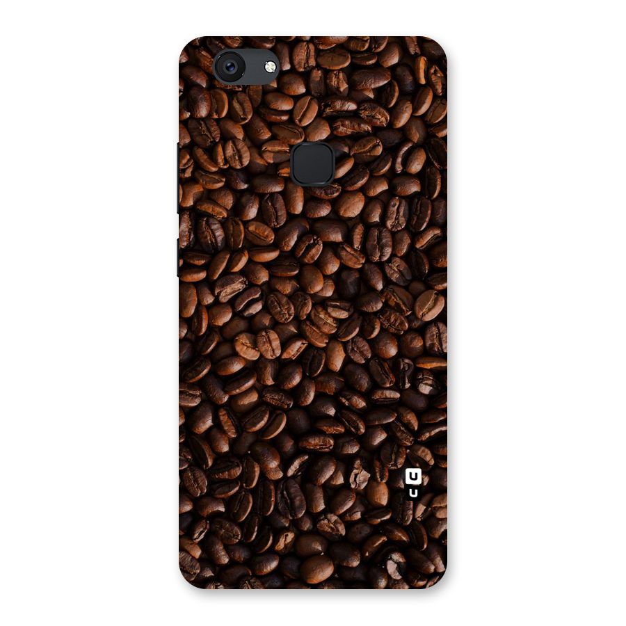 Coffee Beans Scattered Back Case for Vivo V7 Plus