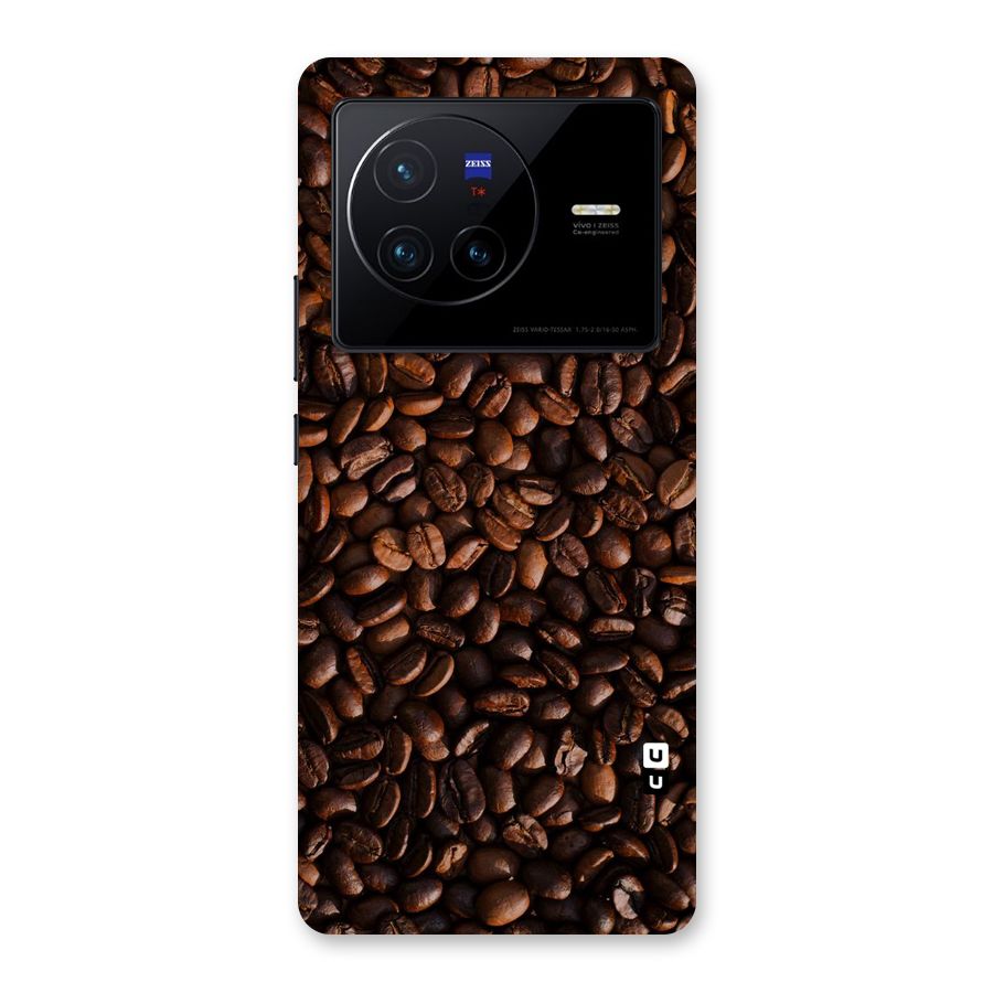 Coffee Beans Scattered Back Case for Vivo X80