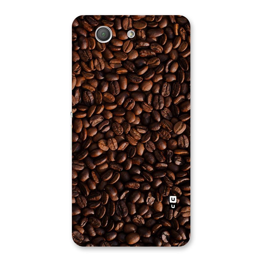 Coffee Beans Scattered Back Case for Xperia Z3 Compact