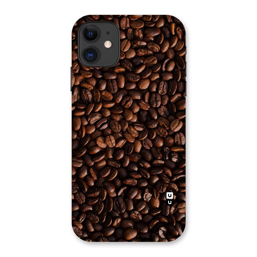 Coffee Beans Scattered Back Case for iPhone 11