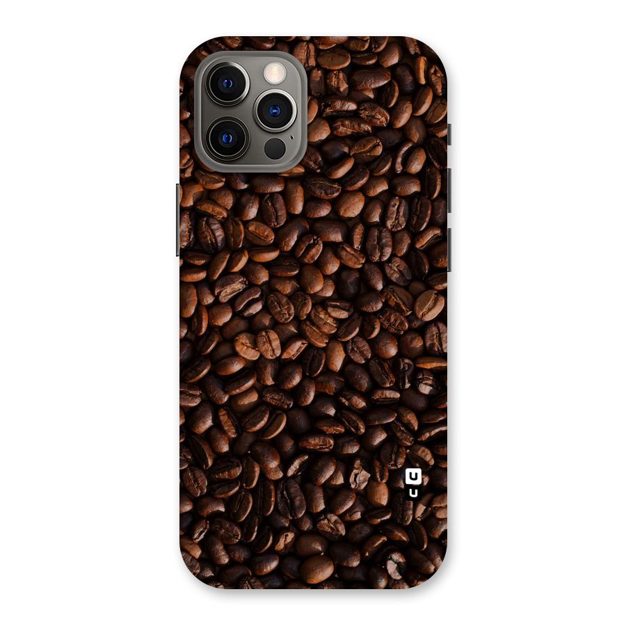 Coffee Beans Scattered Back Case for iPhone 12 Pro