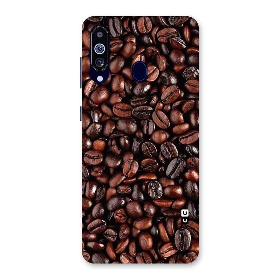 Coffee Beans Texture Back Case for Galaxy A60