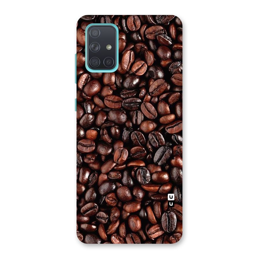 Coffee Beans Texture Back Case for Galaxy A71