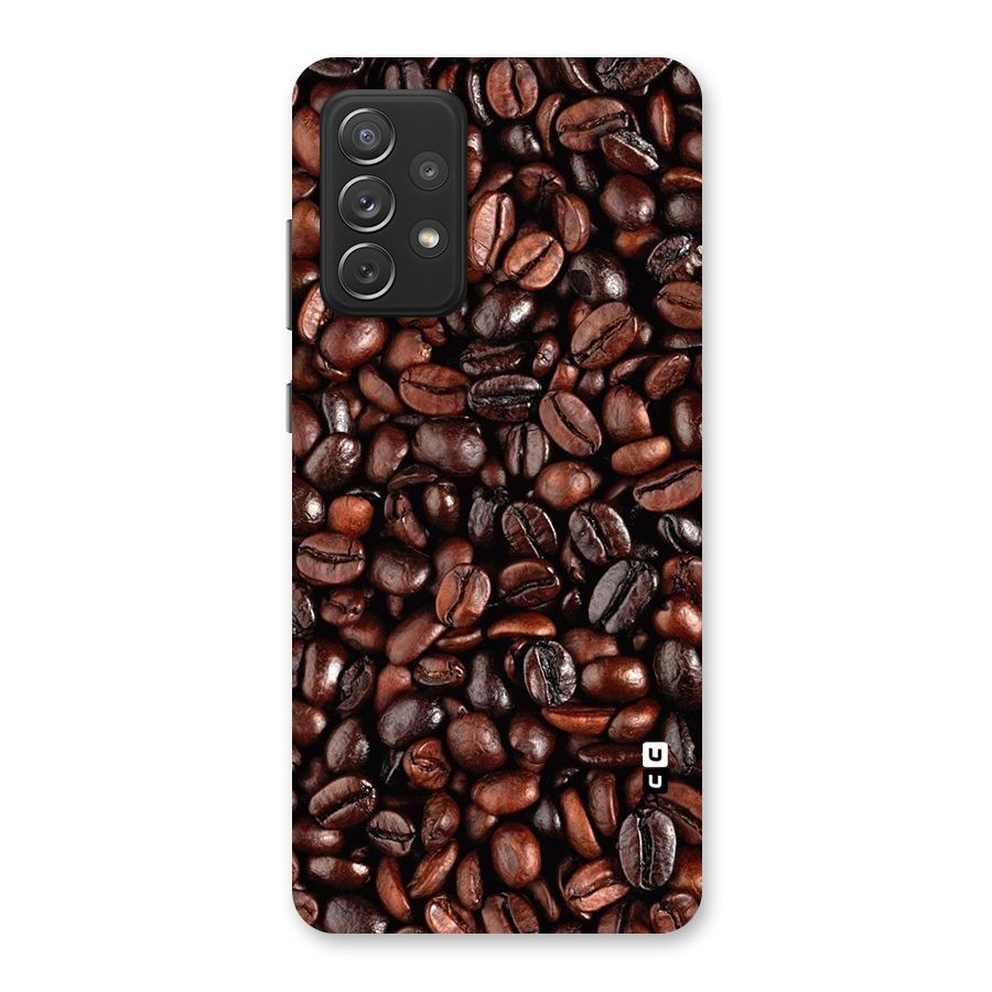 Coffee Beans Texture Back Case for Galaxy A72