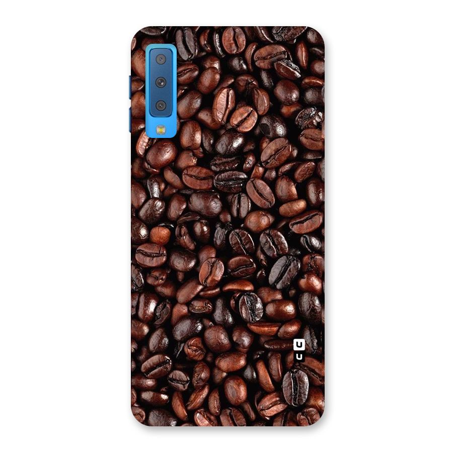 Coffee Beans Texture Back Case for Galaxy A7 (2018)