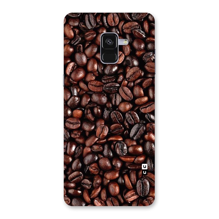 Coffee Beans Texture Back Case for Galaxy A8 Plus