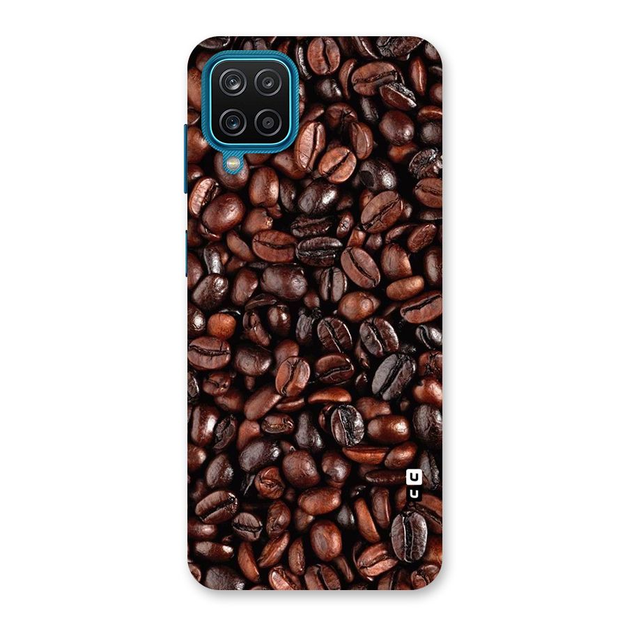 Coffee Beans Texture Back Case for Galaxy F12