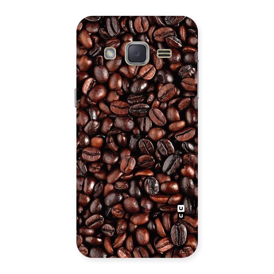 Coffee Beans Texture Back Case for Galaxy J2