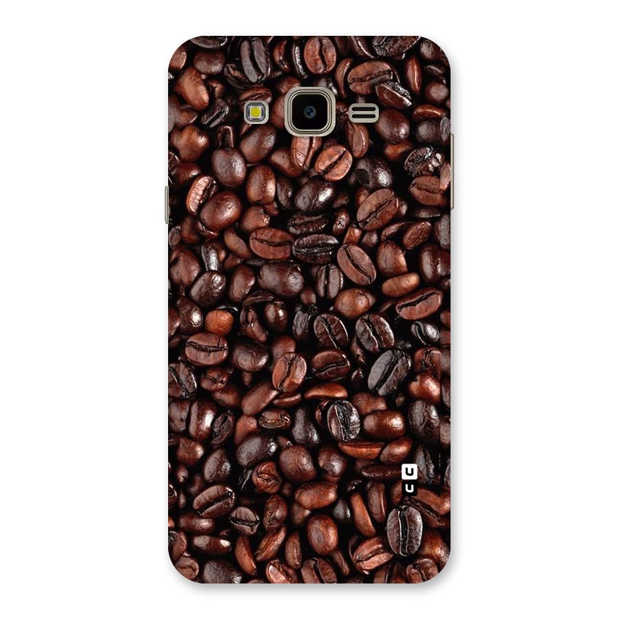 Coffee Beans Texture Back Case for Galaxy J7 Nxt