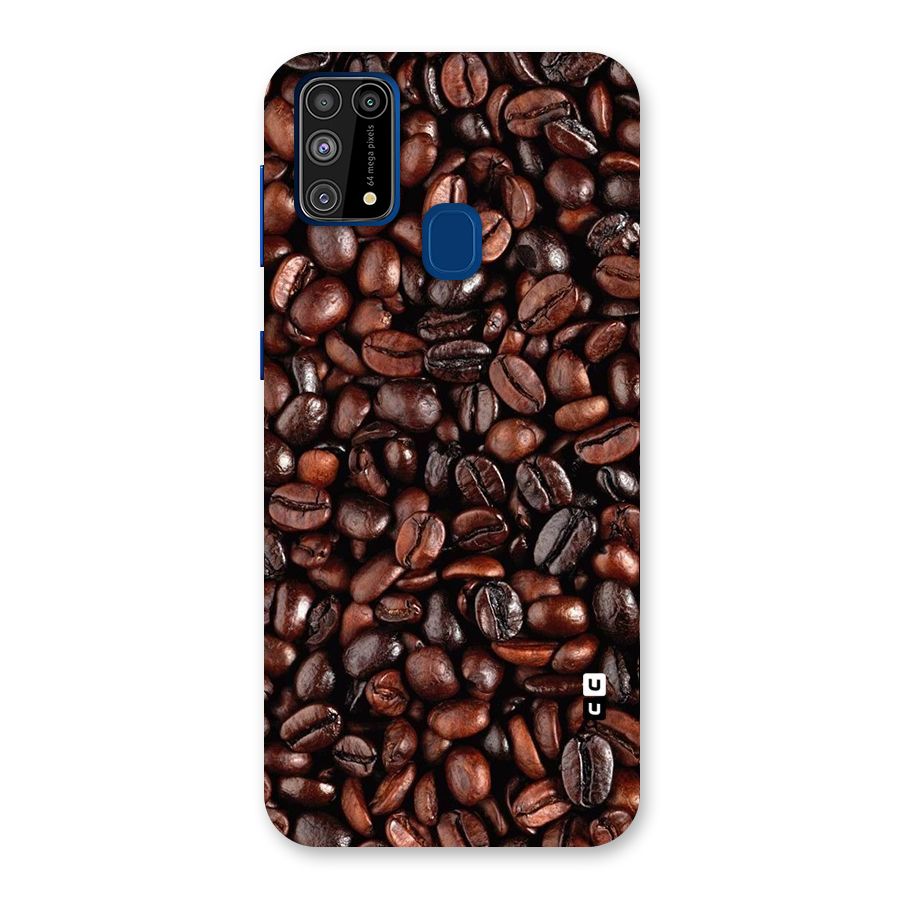 Coffee Beans Texture Back Case for Galaxy M31