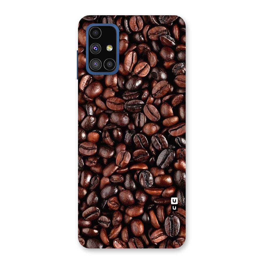 Coffee Beans Texture Back Case for Galaxy M51